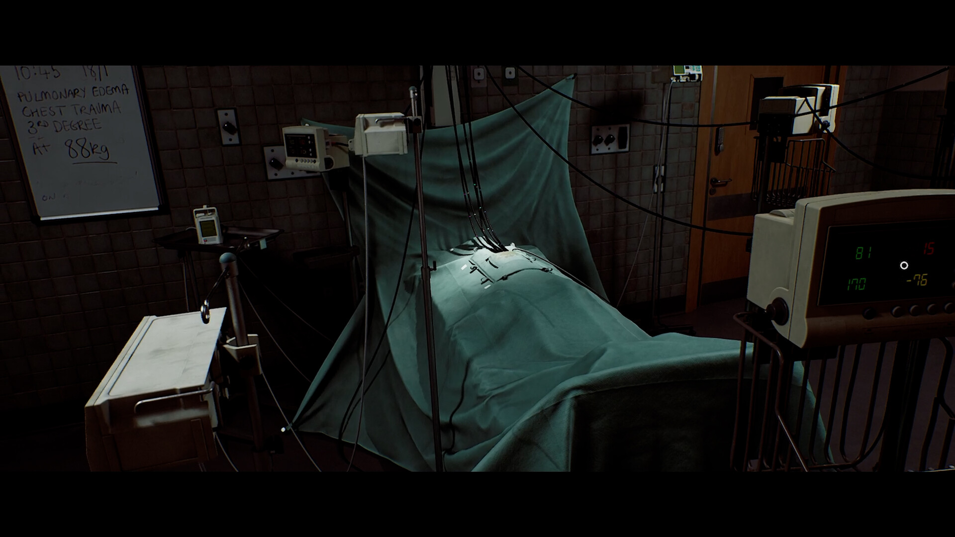 A medical record document in Silent Hill: Townfall